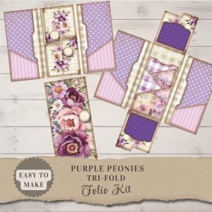 Purple Peonies
