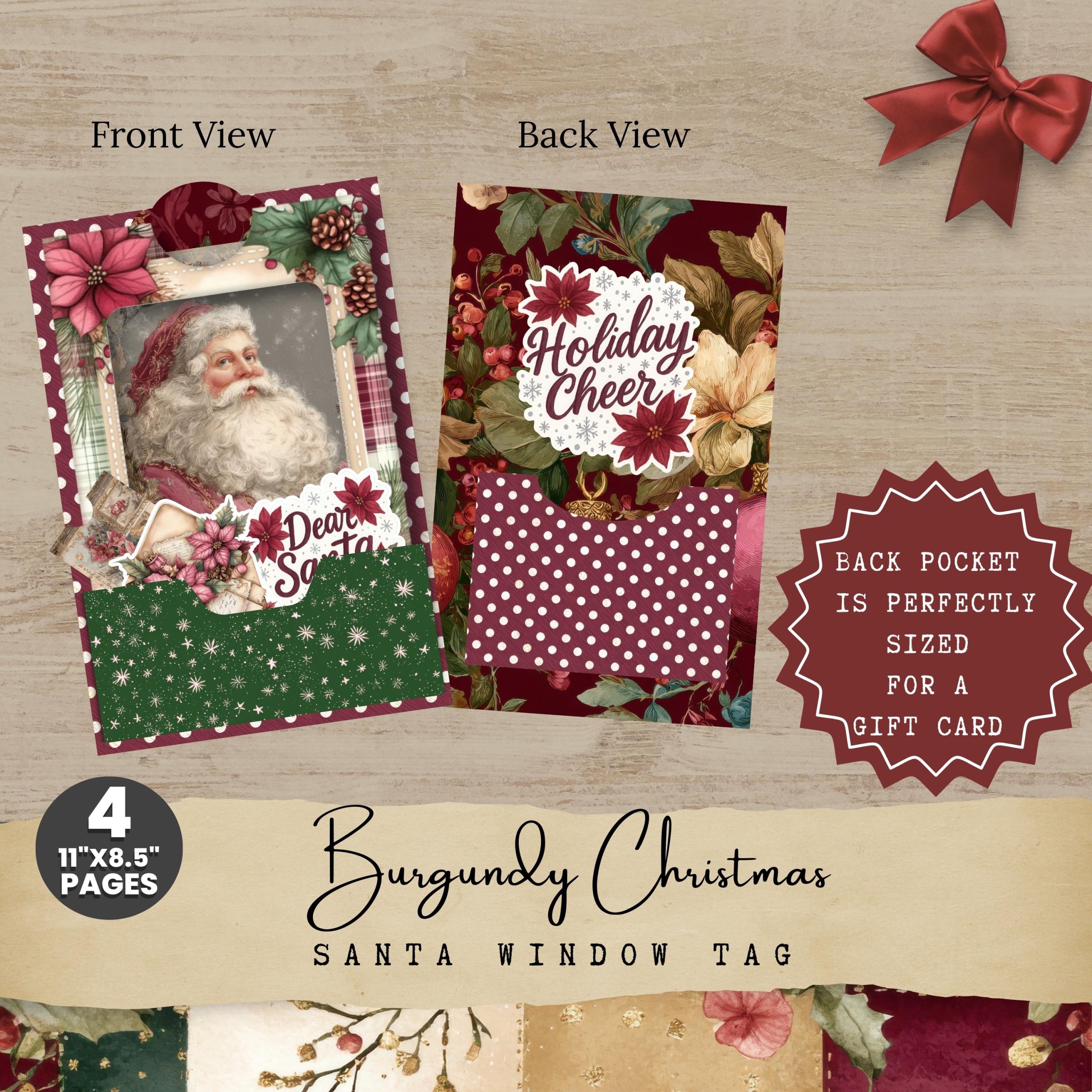 Burgundy Christmas