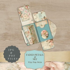 Faded Petals and Sky