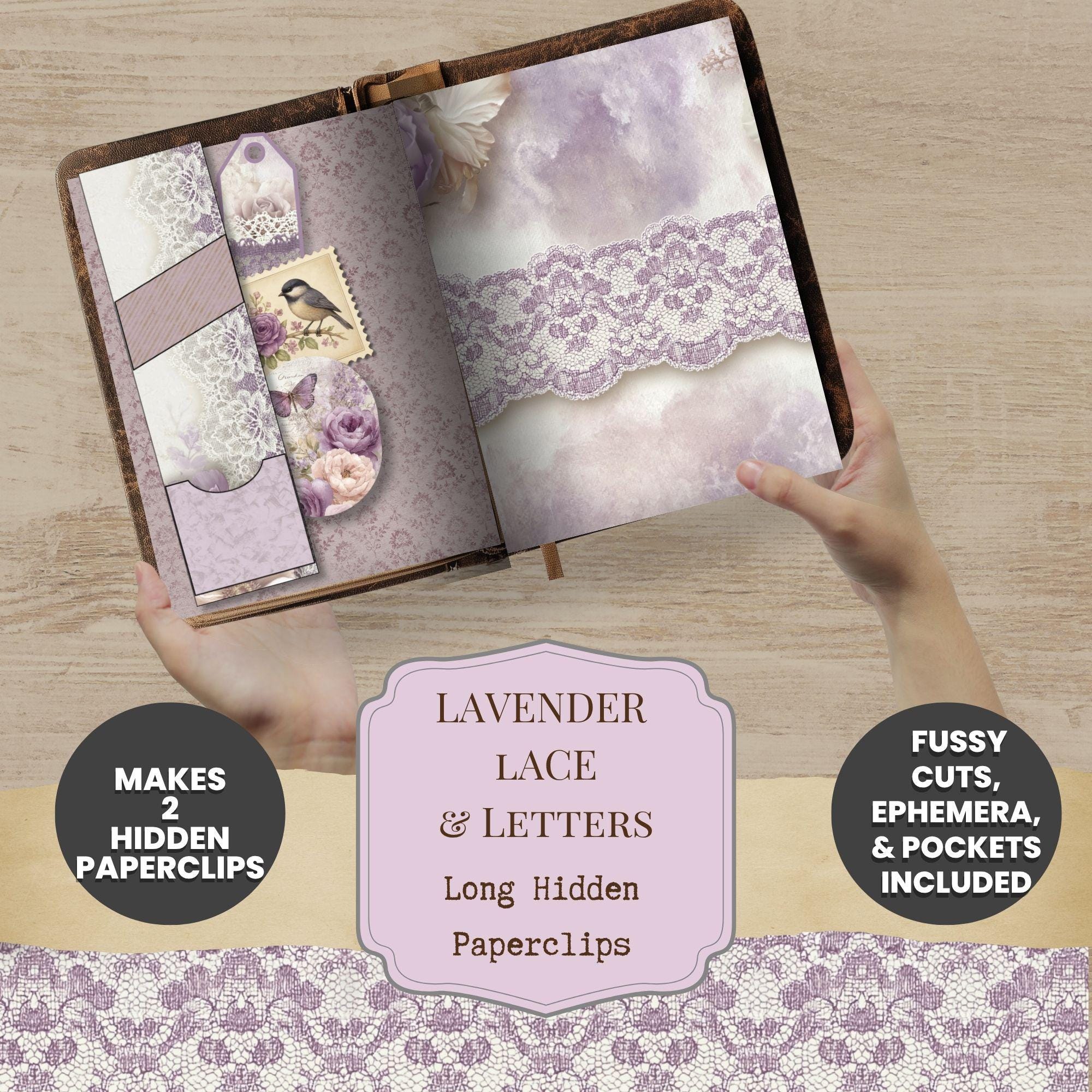 Lavender Lace & Letters