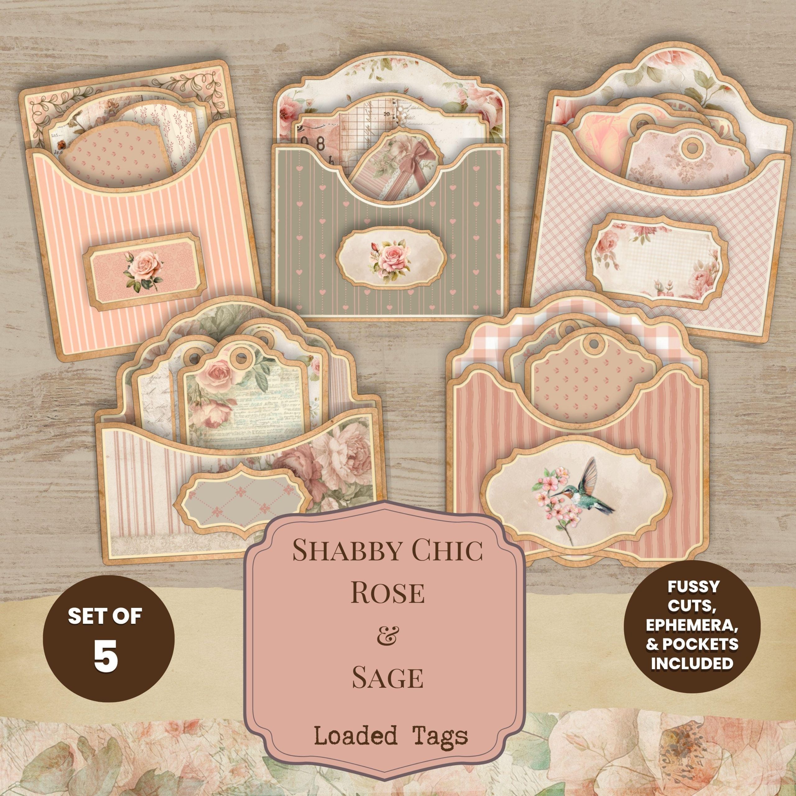 Shabby Rose and Sage