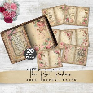 The Rose Parlour Junk Journal Pages