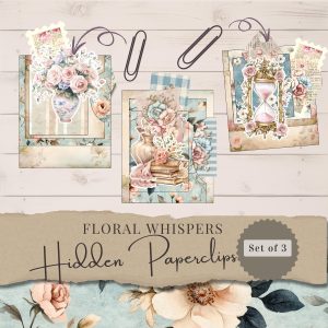 Floral Whispers Hidden Paperclips