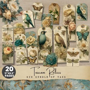 Tuscan Relics Tag Bundle
