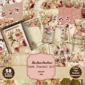 The Rose Parlour Junk Journal Kit