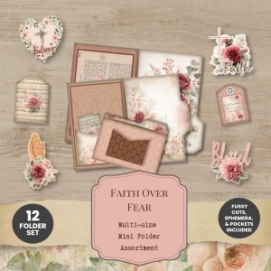 Faith Over Fear Mini Folder Set