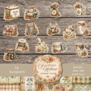 Sweetbriar Hollow Fussy Cuts