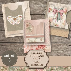 Rose and Sage Hidden Paperclips