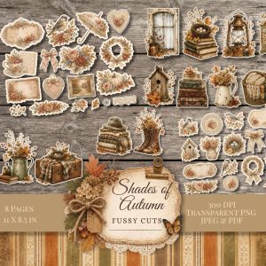 Shades of Autumn Fussy Cuts