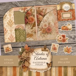 Shades of Autumn Gatefold Folio